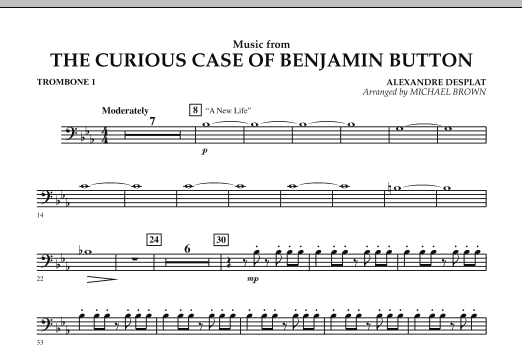 Music from The Curious Case of Benjamin Button - Trombone 1