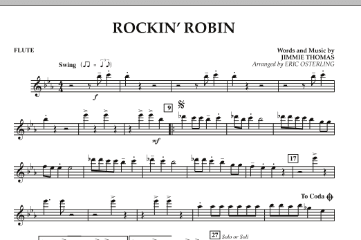 Rockin' Robin - Flute