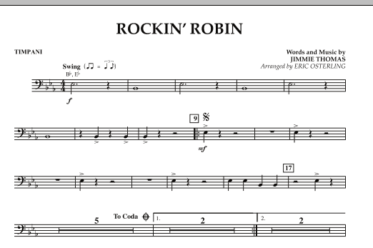 Rockin' Robin - Timpani