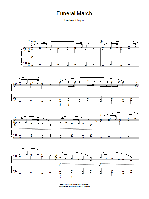 Sonata No. 2 In Bb Minor, Op. 35 (Funeral March)