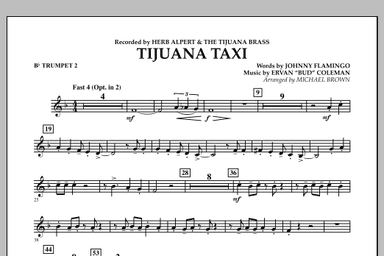 Tijuana Taxi - Bb Trumpet 2