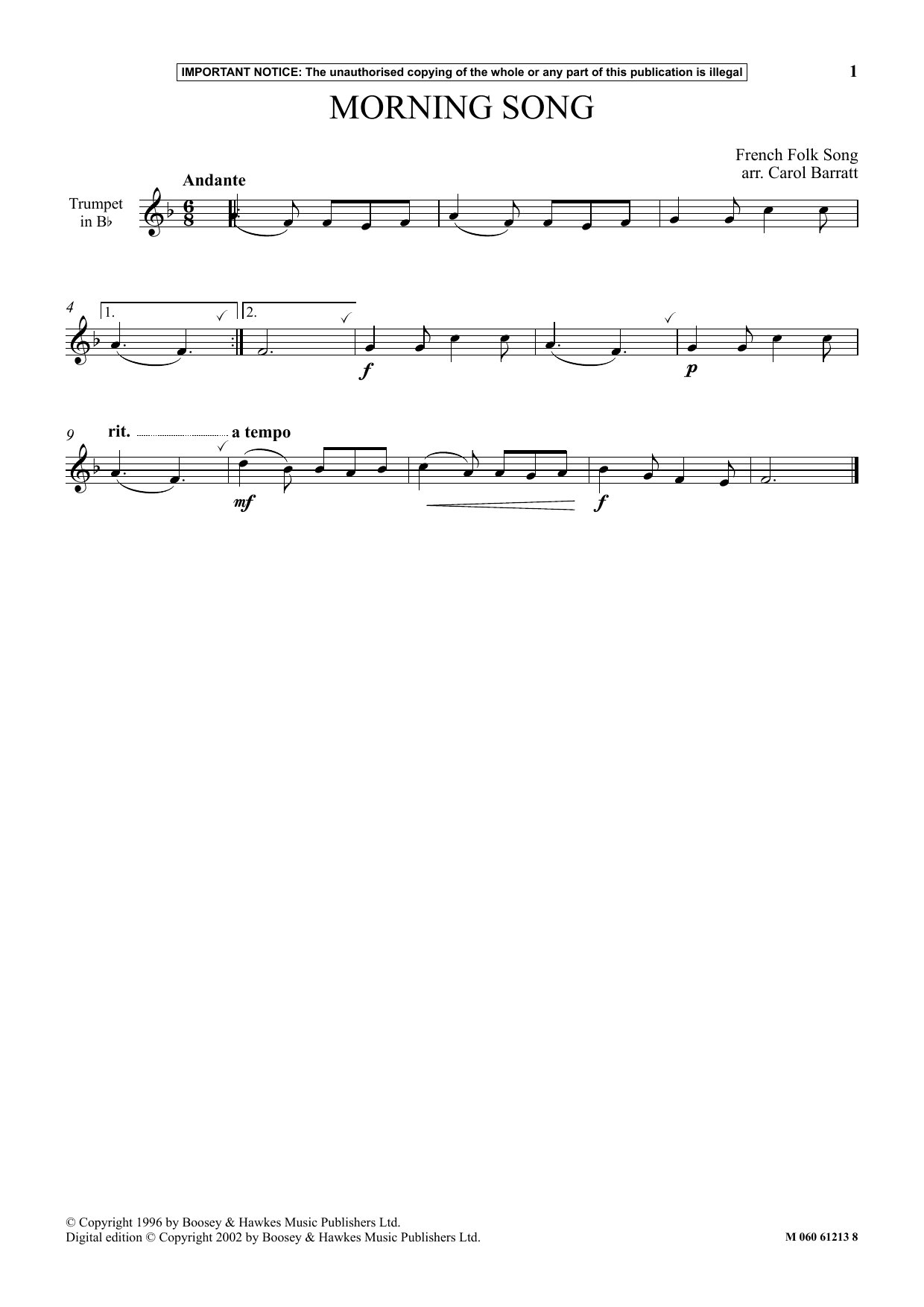 Morning Song