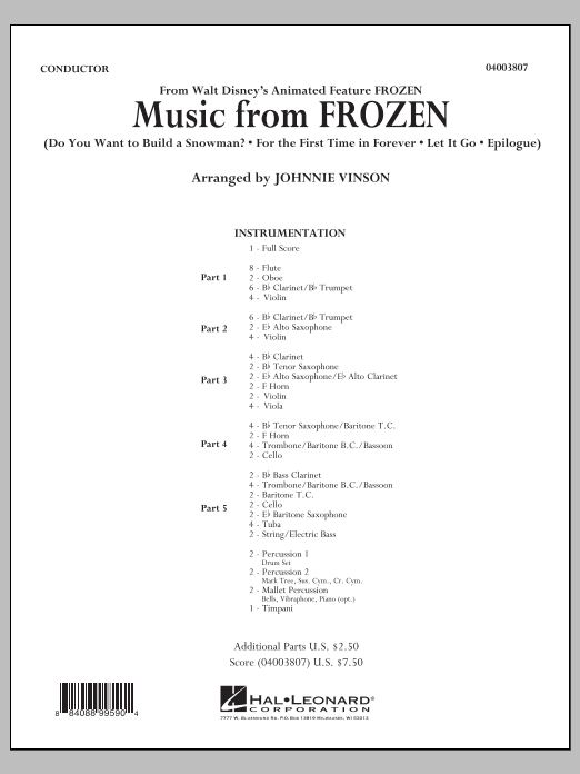 Music from "Frozen"