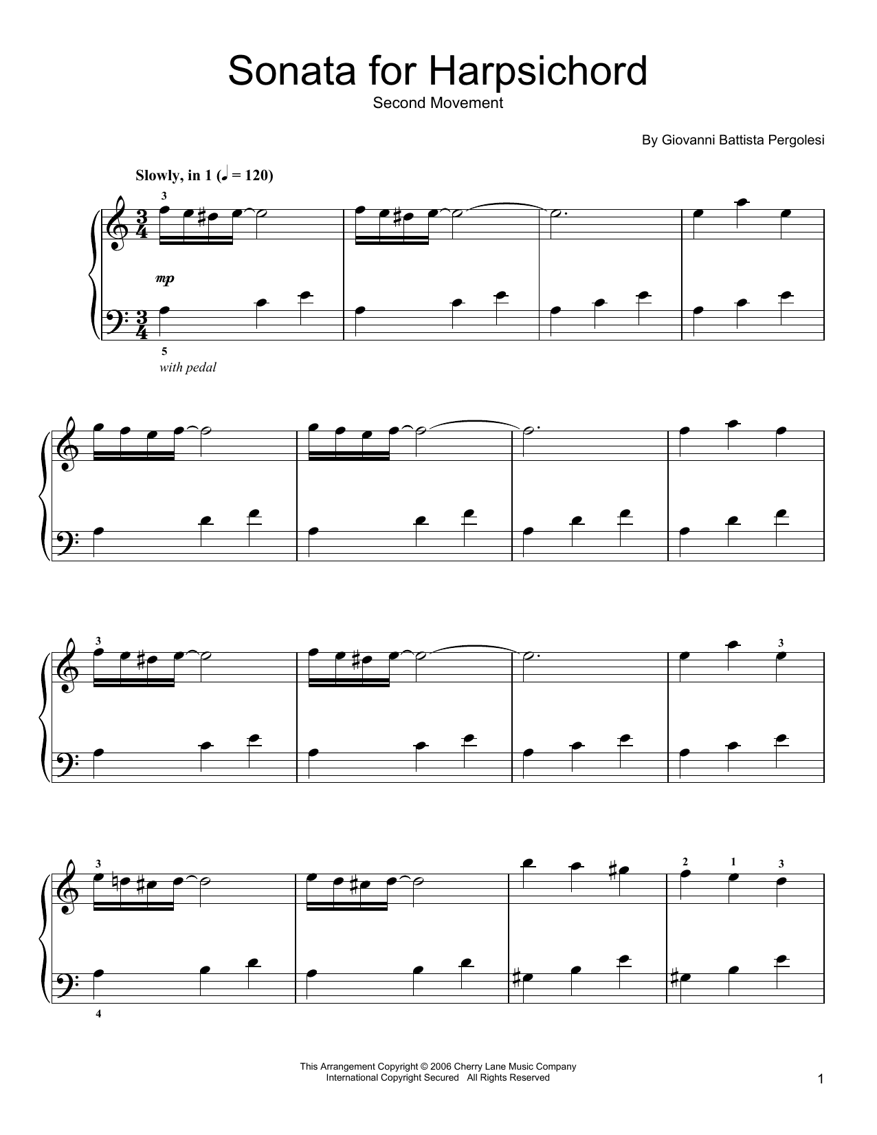 Andantino Espressivo