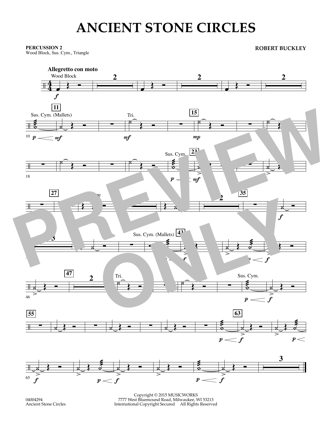 Ancient Stone Circles - Percussion 2