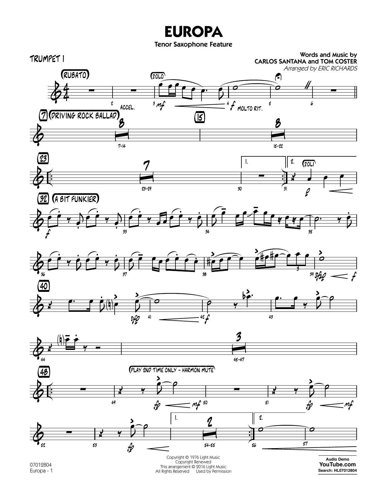 Europa - Trumpet 1