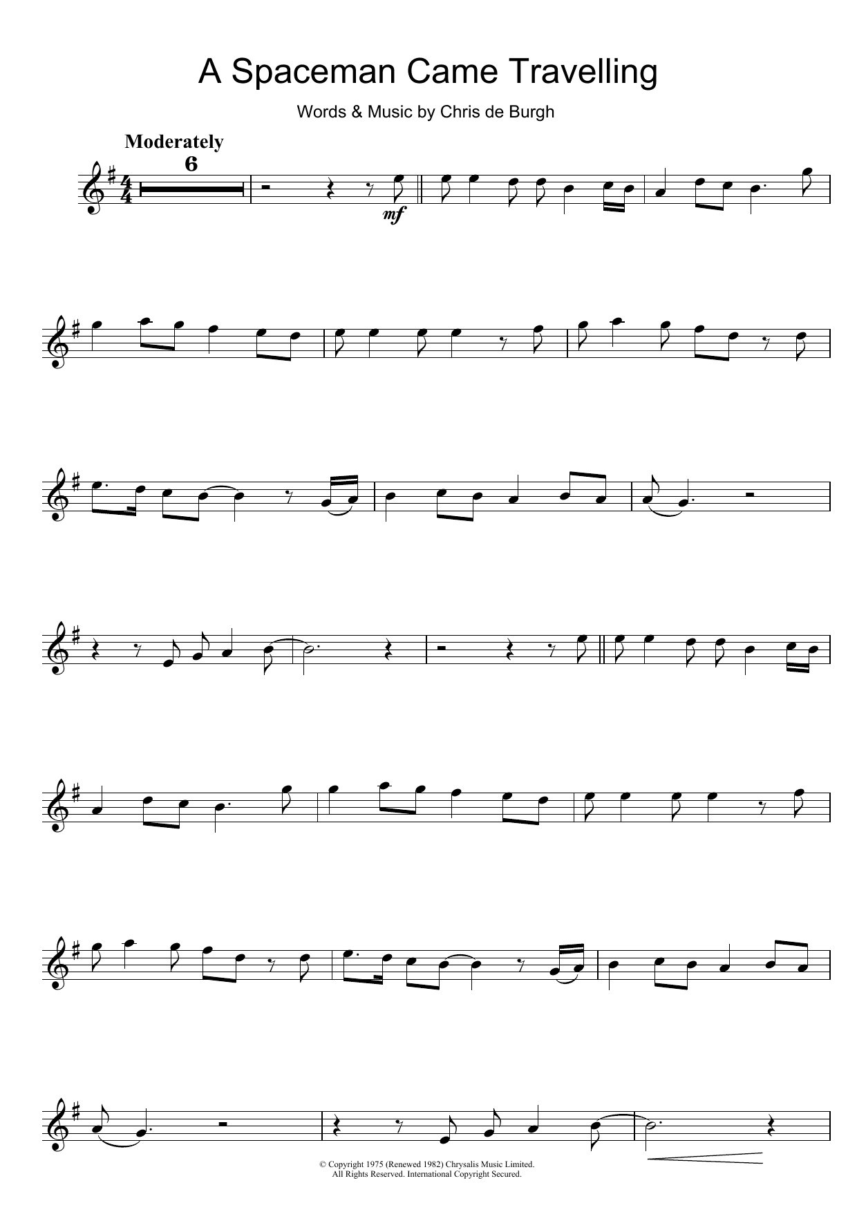 A Spaceman Came Travelling