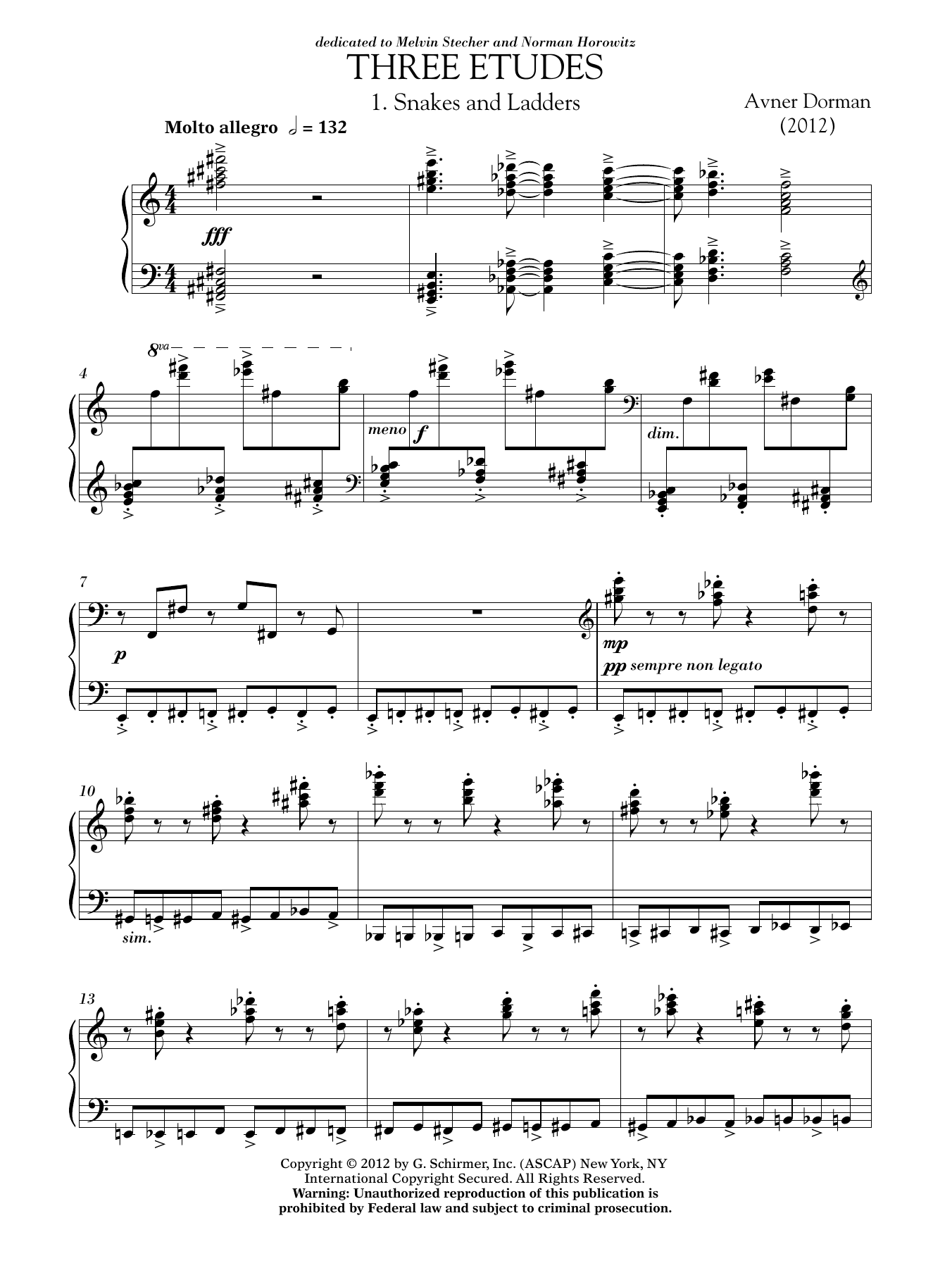 Three Etudes