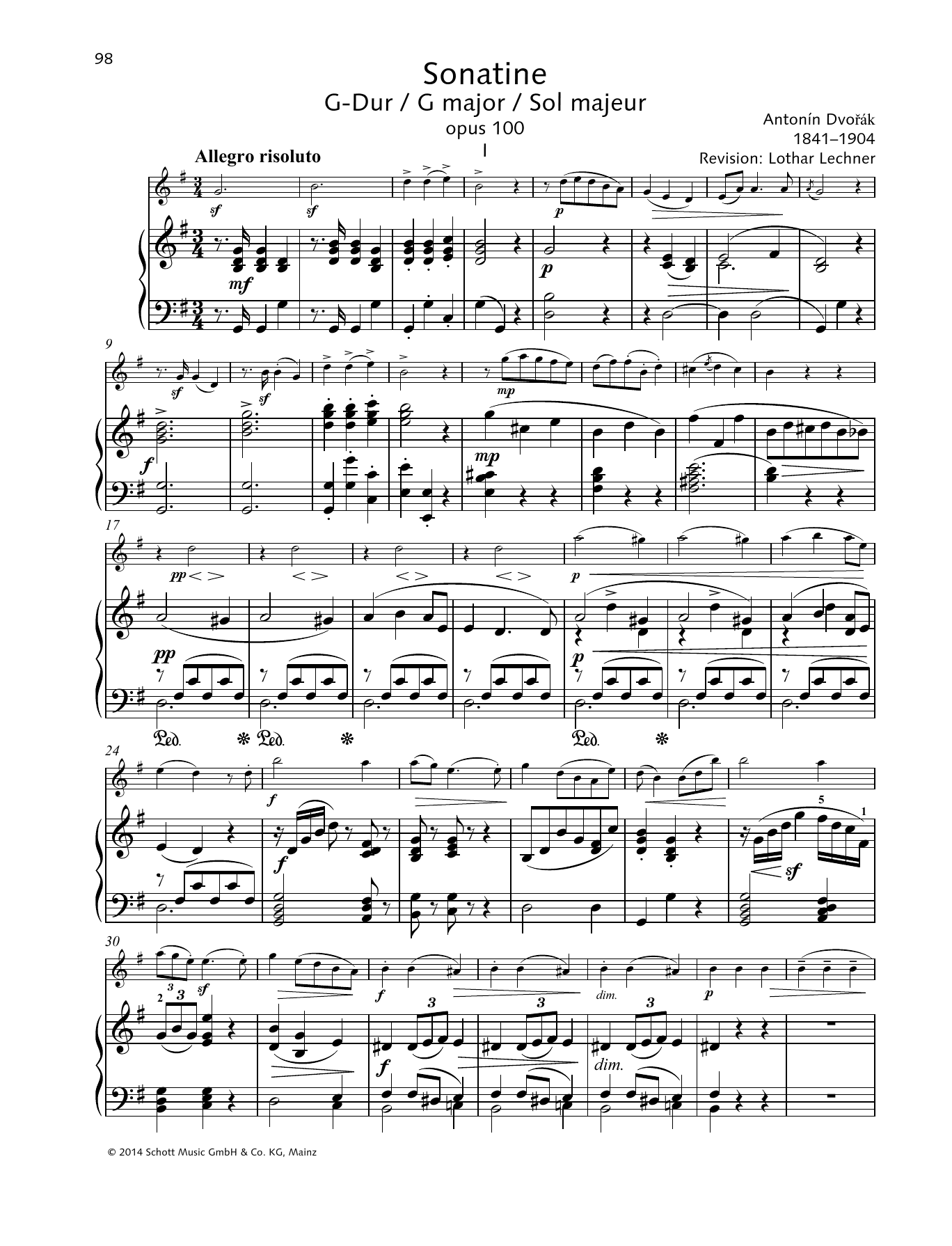 Sonatina G Major