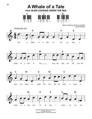 A Whale Of A Tale (from 20,000 Leagues Under The Sea)