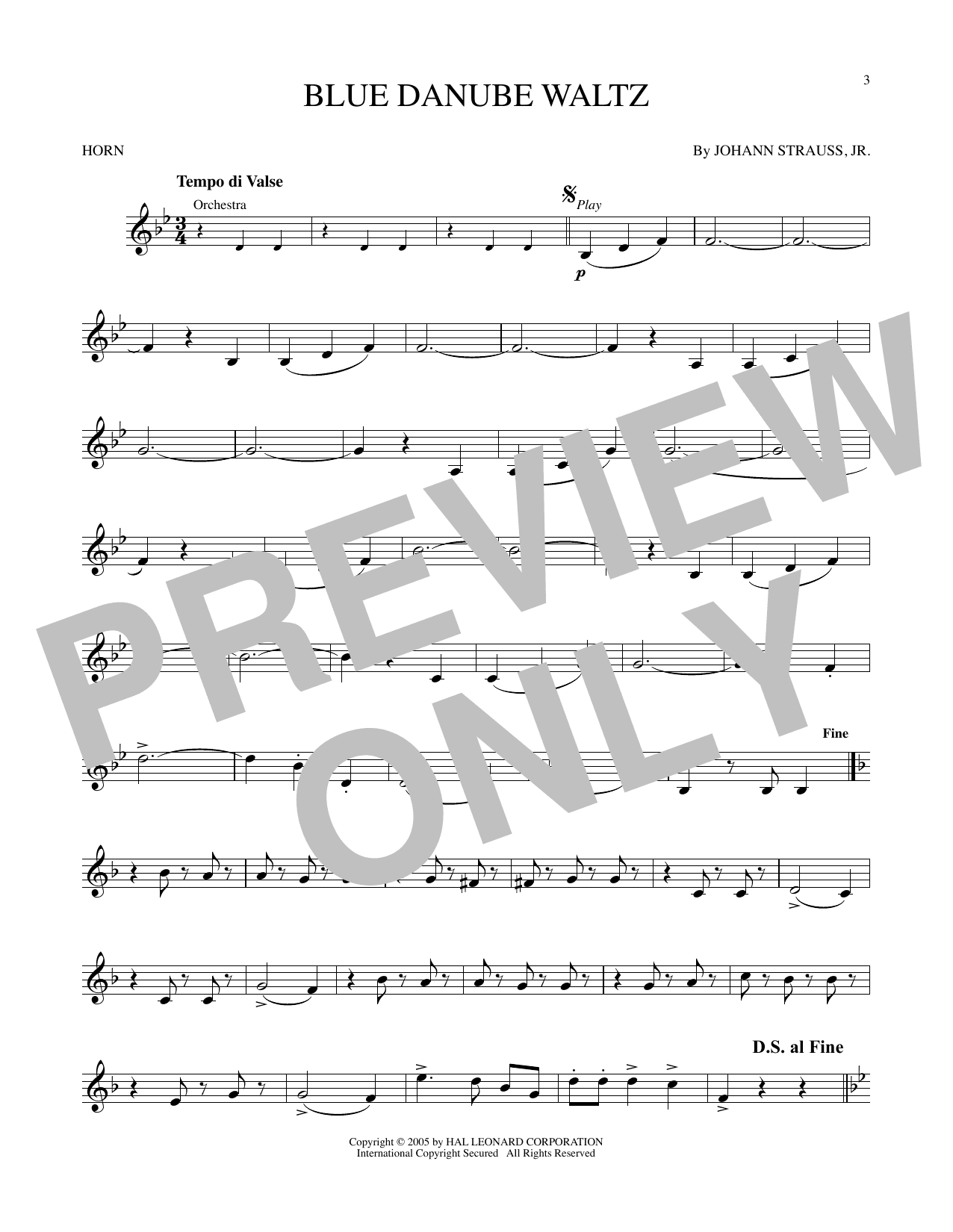 Blue Danube Waltz