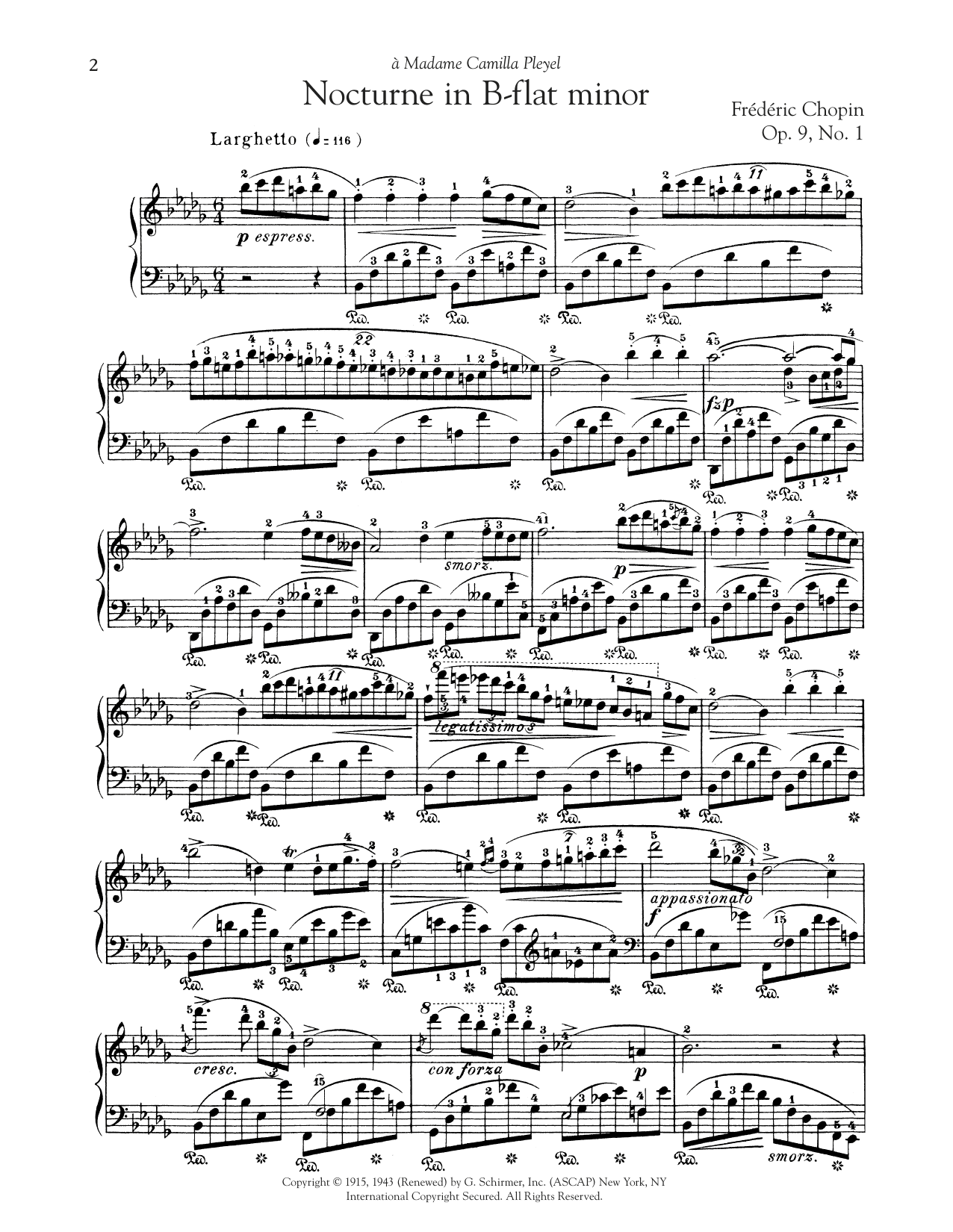 Nocturne, Op. 9, No. 1