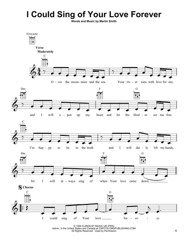 I Could Sing Of Your Love Forever