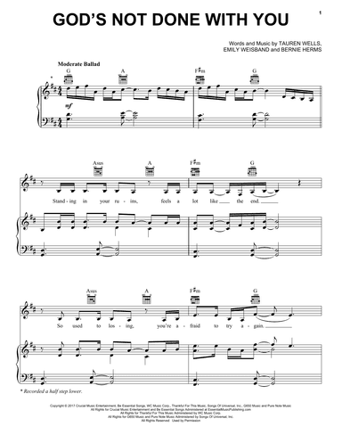 God's Not Done With You