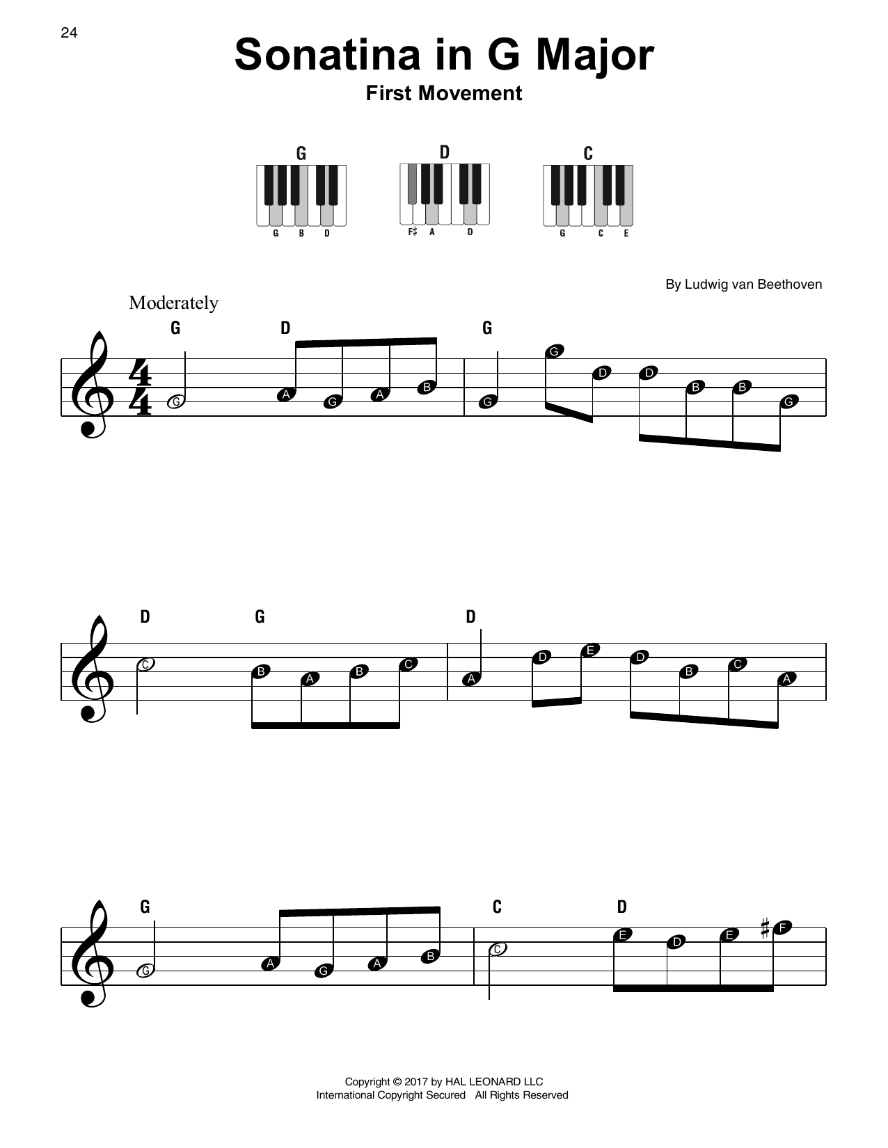 Sonatina In G Major