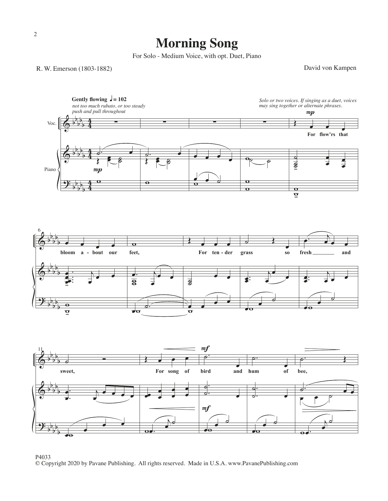 Morning Song
