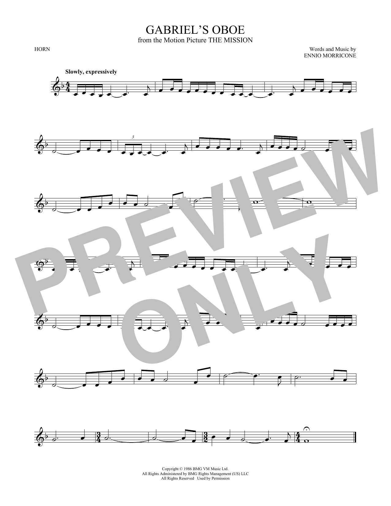Gabriel's Oboe
