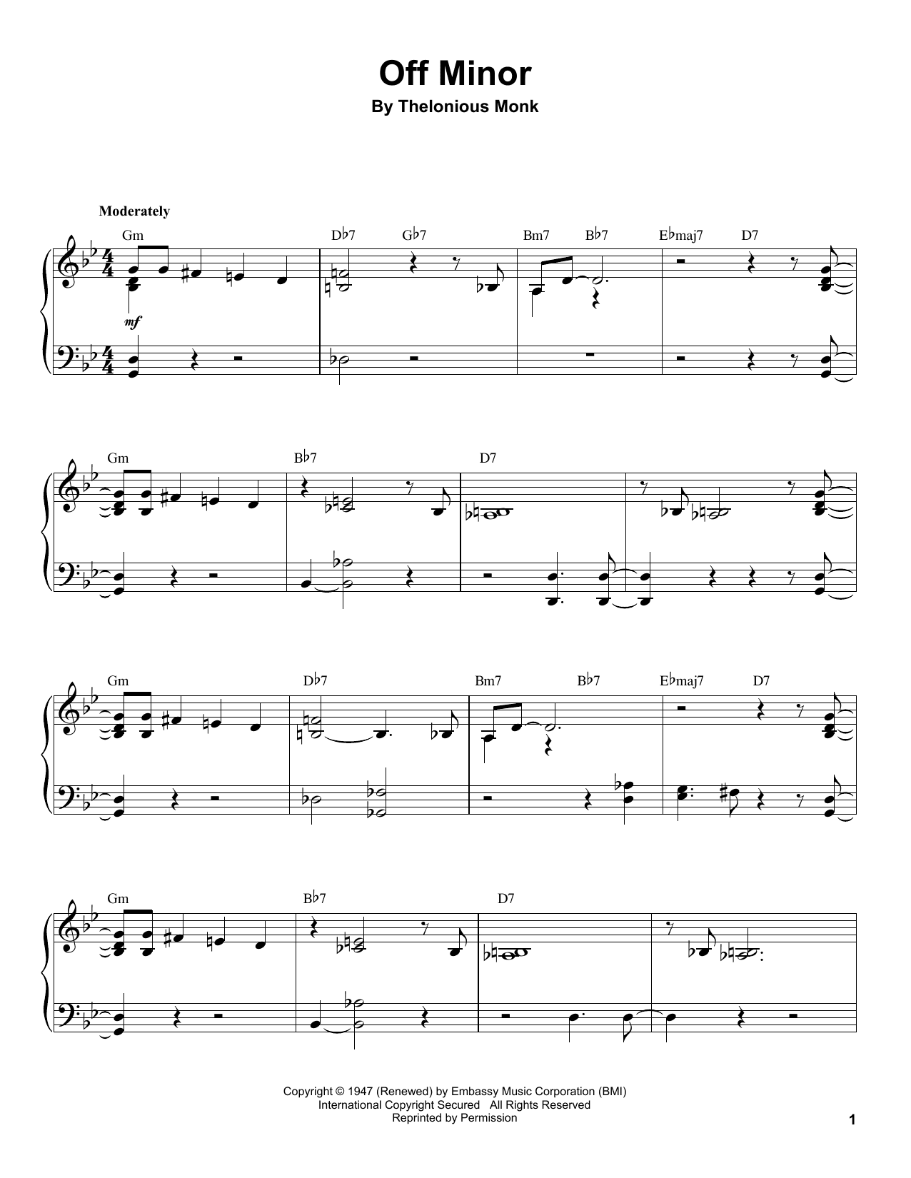Off Minor