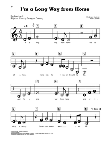 I'm A Long Way From Home