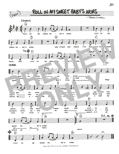 Roll In My Sweet Baby's Arms