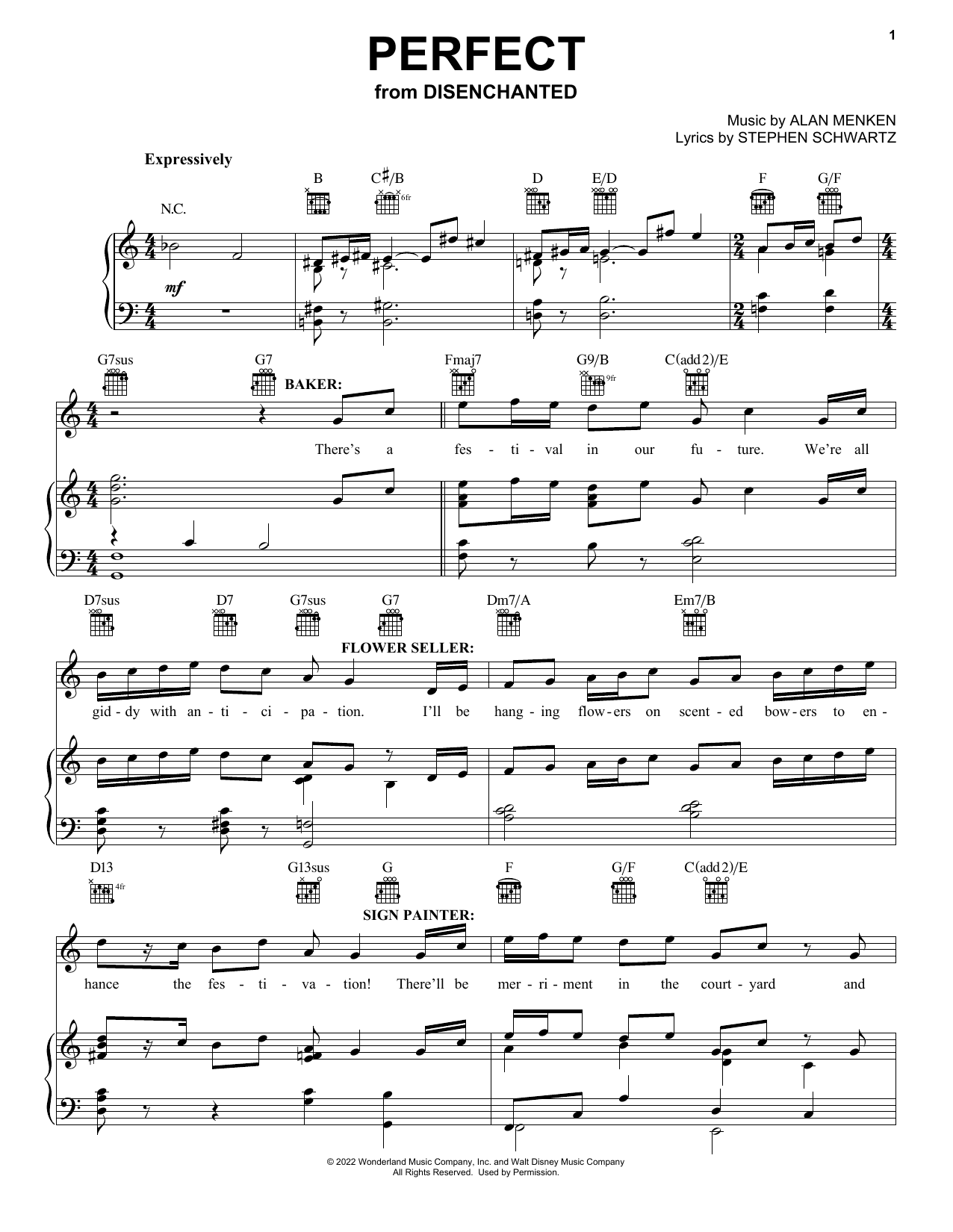 Perfect (from Disenchanted)