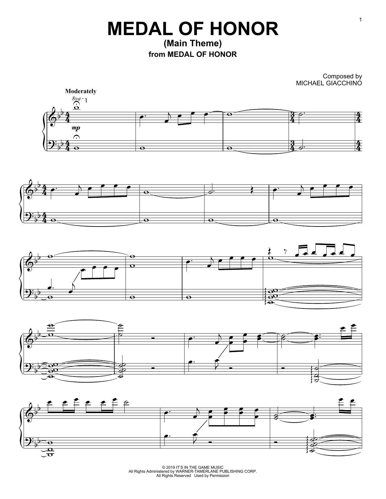 Medal Of Honor (Main Theme)