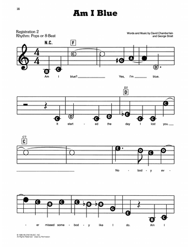 Am I Blue (Yes, I Am Blue)