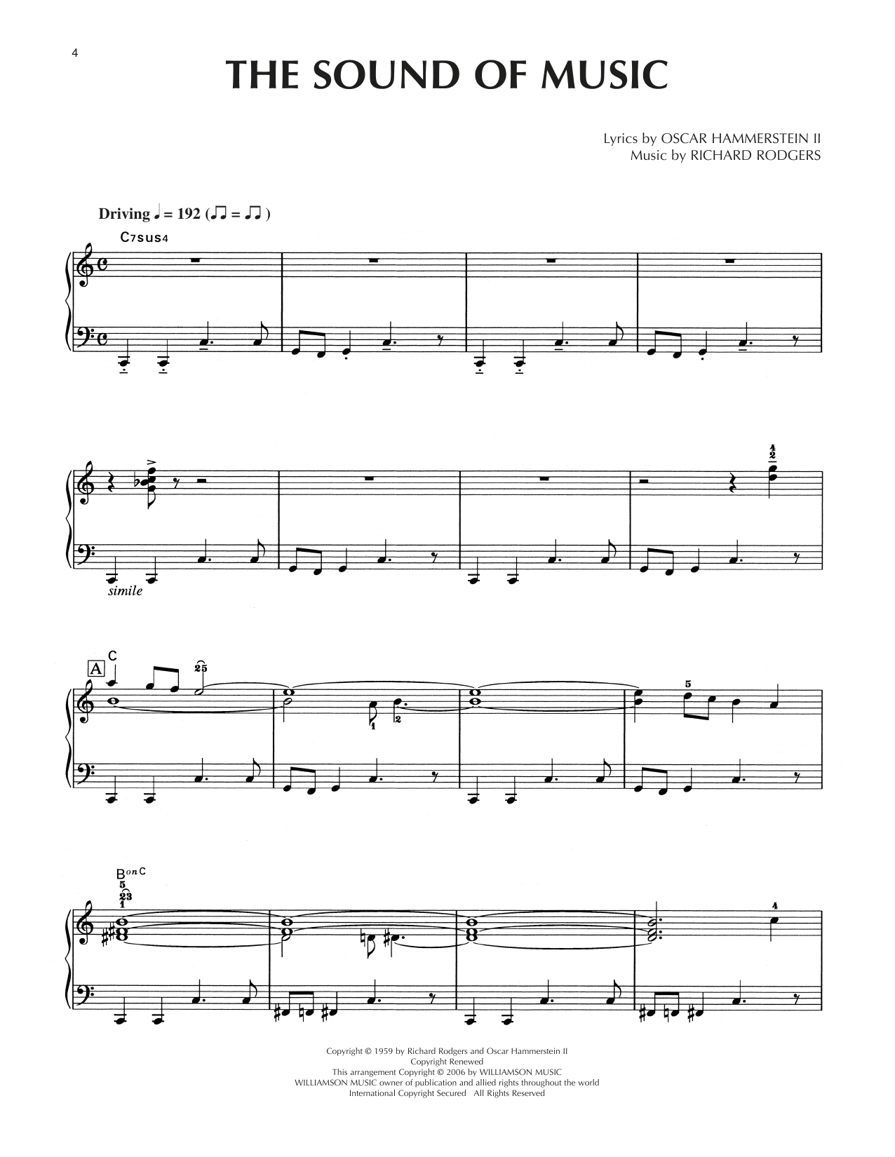 The Sound Of Music [Jazz version] (from The Sound Of Music)