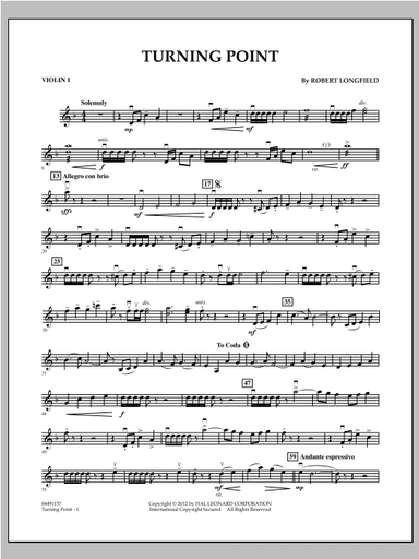 Turning Point - Violin 1
