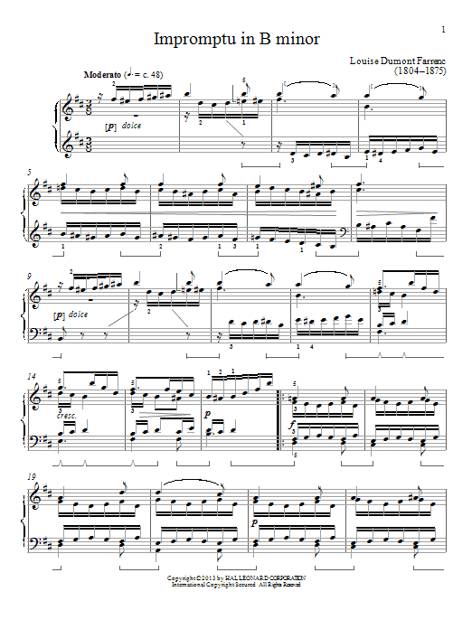 Impromptu In B Minor