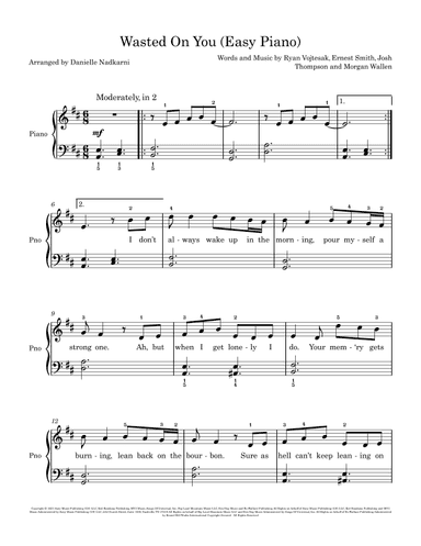 Wasted On You (arr. Danielle Nadkarni)