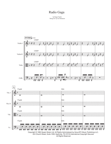 Radio Ga Ga (arr. Joe Deninzon)