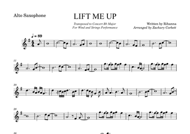 Lift Me Up (arr. Zachary Corbett)