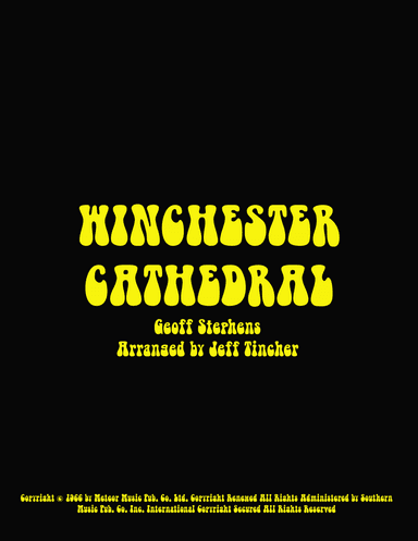 Winchester Cathedral (arr. Jeff Tincher)