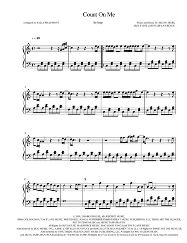 Count On Me (arr. Sally Beaumont)