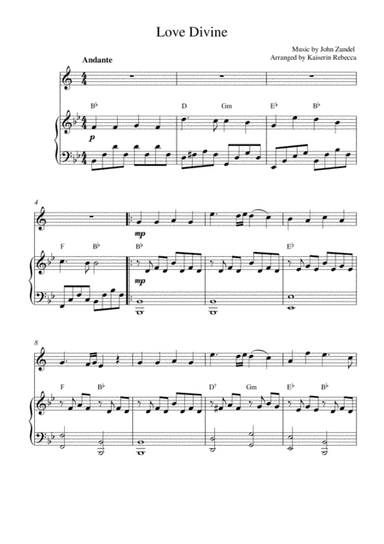 Love Divine (arr. Kaiserin Rebecca)