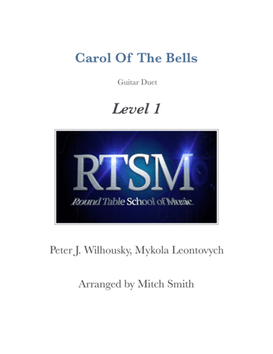 Carol of the Bells EZ Guitar (arr. Mitch Smith)