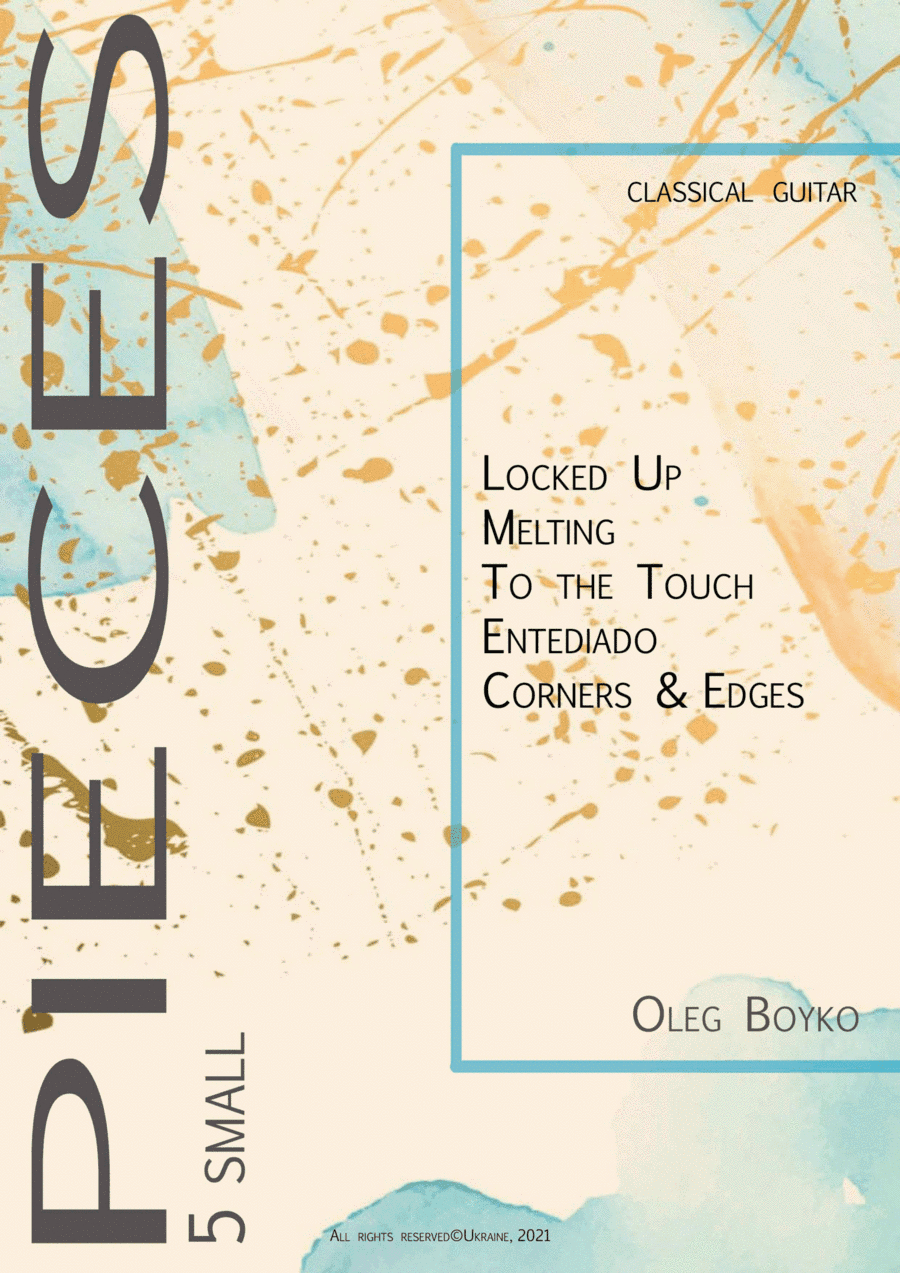 5 Pieces for solo guitar