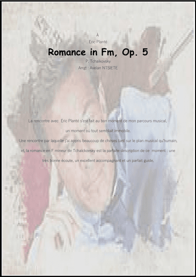 Romance in F minor , Op.5 (arr. Avelan NTSIETE)