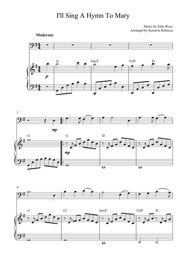 I'll Sing A Hymn To Mary (arr. Kaiserin Rebecca)