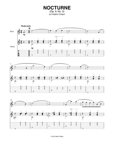 Nocturne in E-flat Major (Op. 9, No. 2) (arr. Mark Phillips)