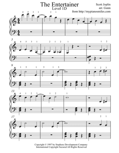 The Entertainer (arr. Shannon Gunn)