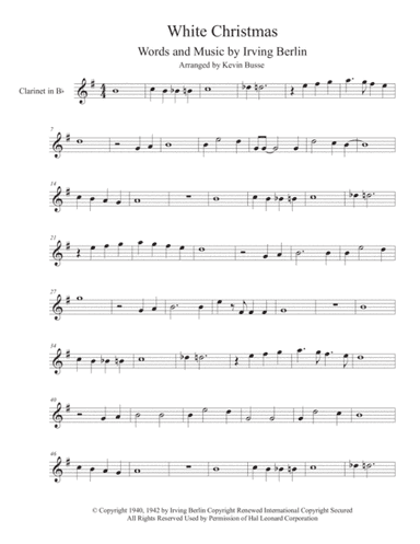 White Christmas (arr. Kevin Busse)