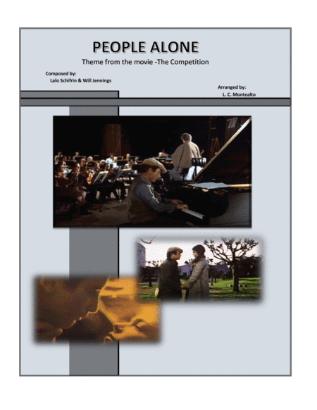 People Alone (arr. L. C. Montealto)
