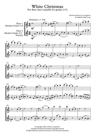 White Christmas (arr. Edwin Sung)