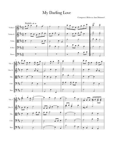 My Darling Love (String Orchestra)