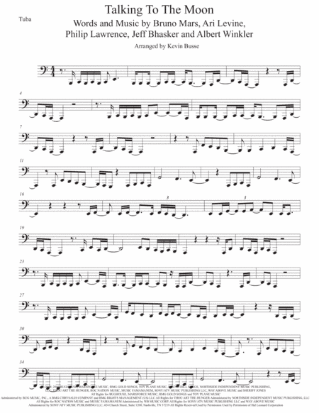 Talking To The Moon (arr. Kevin Busse)
