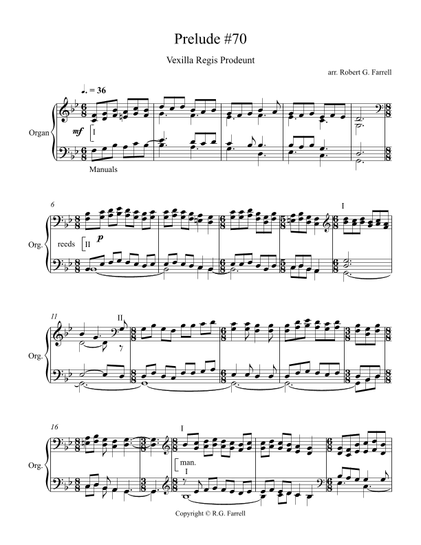 Organ Prelude #70