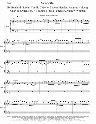 Senorita (arr. Kevin Busse)