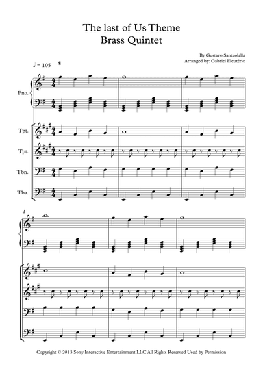 The Last Of Us (arr. Gabriel Eleutério)